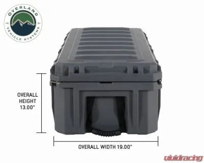 Overland Vehicle Systems DBS Dark Grey 117 Quart Dry Box with Drain & Bottle Opener - 40100021