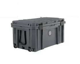 Overland Vehicles System DBS Dark Grey 169 Quart Dry Box w/ Wheels, Drain & Bottle Opener