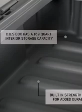 Overland Vehicles System DBS Dark Grey 169 Quart Dry Box w/ Wheels, Drain & Bottle Opener                                     - 40100031 - Image 6