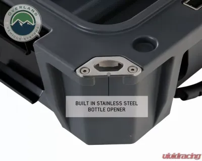 Overland Vehicles System DBS Dark Grey 169 Quart Dry Box w/ Wheels, Drain & Bottle Opener - 40100031