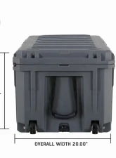 Overland Vehicles System DBS Dark Grey 169 Quart Dry Box w/ Wheels, Drain & Bottle Opener                                     - 40100031 - Image 8