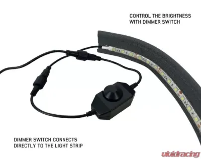 Overland Vehicle Systems Flexible 47" LED Light w/ Dimmer & Adaptor - 18009908
