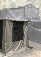 Overland Vehicle Systems N3E Nomadic 3 Extended Roof Top Tent with Annex, Gray                                     - 18631936 - Image 19