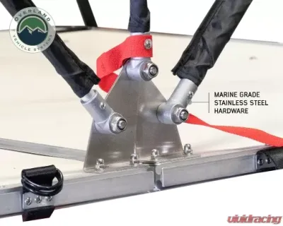 Overland Vehicle Systems N3E Nomadic 3 Extended Roof Top Tent with Annex, Gray - 18631936