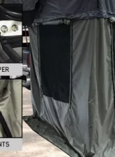 Overland Vehicle Systems N3E Nomadic 3 Extended Roof Top Tent with Annex, Gray                                     - 18631936 - Image 3