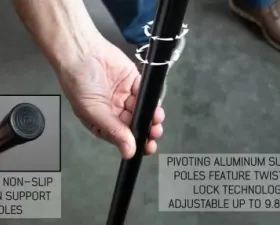 Overland Vehicle Systems Nomadic 180 Extended 3 Meter Poles Kit