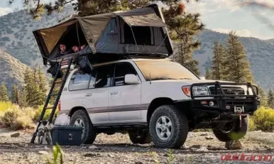 Overland Vehicle Systems Bushveld II Hard Shell Roof Top Tent Universal - 18189901