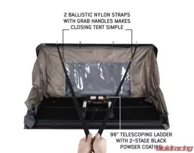 Overland Vehicle Systems Bushveld II Hard Shell Roof Top Tent Universal - 18189901