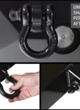 Overland Vehicle Systems Recovery Shackle 3/4" Black                                     - 19010201 - Image 4