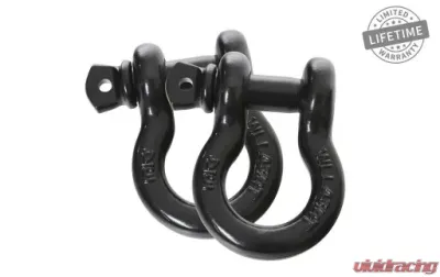 Overland Vehicle Systems Recovery Shackle 3/4" Black - 19010201