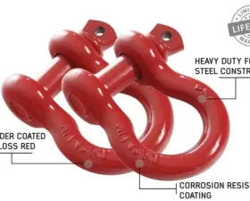 Overland Vehicle Systems Recovery Shackle 3/4