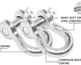 Overland Vehicle Systems Recovery Shackle 3/4