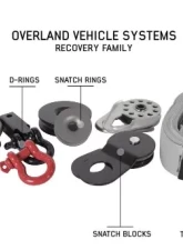 Overland Vehicle Systems Recovery Shackle 3/4" Gray                                     - 19010206 - Image 7