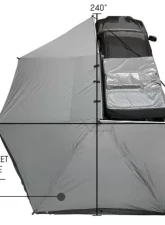Overland Vehicle Systems Nomadic 270 Awning for 2003-2022 Dodge, Ford, Chevrolet Van                                     - 19519908 - Image 4