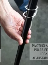 Overland Vehicle Systems Nomadic 270 Awning for 2003-2022 Dodge, Ford, Chevrolet Van                                     - 19519908 - Image 6