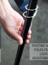 Overland Vehicle Systems Nomadic 270 Awning for Dodge, Ford, Chevrolet Van 2003-2022                                     - 19529908 - Image 8