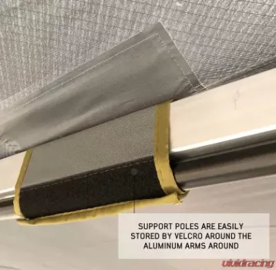 Overland Vehicle Systems Nomadic LT 270 Awning & Walls Driverside Universal Fit - 19579907