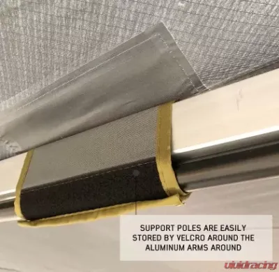 Overland Vehicle Systems Nomadic LT 270 Awning & Walls for Passenger Side Universal Fit - 19589907