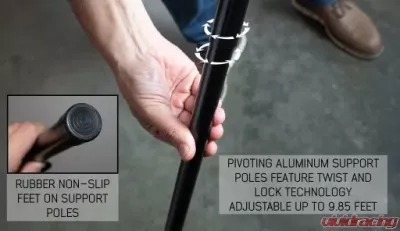 Overland Vehicle Systems Nomadic 180 Awning for Dodge, Ford, Chevrolet Van 2003-2022 - 19609908