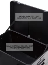 Overland Vehicle Systems Aluminum Box Storage                                     - 30100201 - Image 5