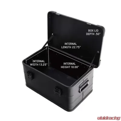 Overland Vehicle Systems Aluminum Box Storage - 30100201