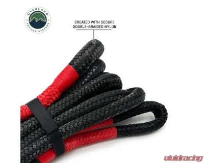 Overland Vehicle Systems 7/8" x 20' Brute Kinetic Recovery Rope with Storage Bag - 19009920