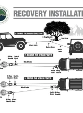 Overland Vehicle Systems 1 1/4" x 30' Brute Kinetic Recovery Rope with Storage Bag                                     - 19009921 - Image 11