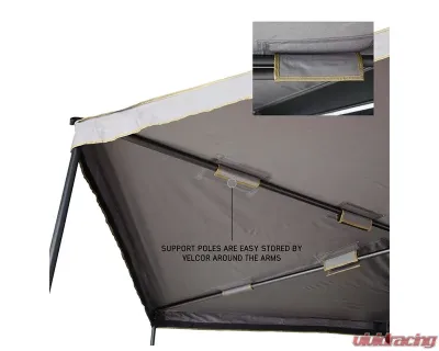 Overland Vehicle System Nomadic 270LTE Driver Side 270 Degree Awning - 19679907