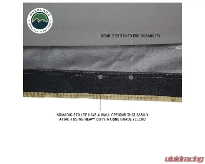 Overland Vehicle System Nomadic 270LTE Driver Side 270 Degree Awning - 19679907