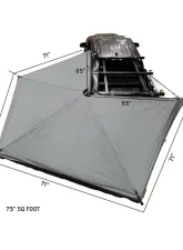 Overland Vehicle System Nomadic 270LTE Driver Side 270 Degree Awning                                     - 19679907 - Image 6