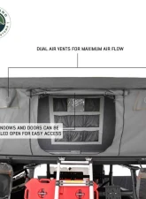 Overland Vehicle Systems Sidewinder Aluminum Side Opening Roof Top Tent                                     - 18109901 - Image 15