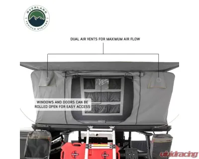 Overland Vehicle Systems Sidewinder Aluminum Side Opening Roof Top Tent - 18109901