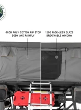 Overland Vehicle Systems Sidewinder Aluminum Side Opening Roof Top Tent                                     - 18109901 - Image 4