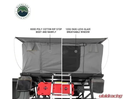 Overland Vehicle Systems Sidewinder Aluminum Side Opening Roof Top Tent - 18109901