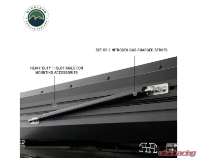 Overland Vehicle Systems Sidewinder Aluminum Side Opening Roof Top Tent - 18109901