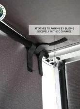 Overland Vehicle Systems Nomadic Awning Wall 2.0 - 6.5' | 2.0 x 2.5                                     - 18089909 - Image 3