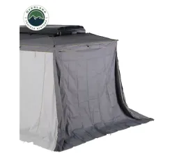 Overland Vehicle Systems Nomadic 270 LTE Awning Walls 3 & 4 Driver Side, Black