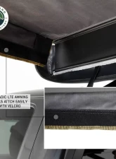 Overland Vehicle Systems Nomadic 270 LTE Awning Walls 3 & 4 Driver Side, Black                                     - 18319909 - Image 5