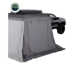 Overland Vehicle Systems Nomadic 270 LTE Awning Walls for 1 & 2 Passenger Side, Black