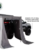 Overland Vehicle Systems Nomadic 270 LTE Awning Walls for 1 & 2 Passenger Side, Black                                     - 18349909 - Image 2