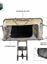 Overland Vehicle Systems 2 Person HD Bundu Hard Shell Roof Top Tent                                     - 18389902 - Image 6