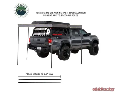 Overland Vehicle Systems Nomadic 270LTE Awning Passenger Side - 19689909