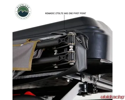 Overland Vehicle Systems Nomadic 270LTE Awning Passenger Side - 19689909