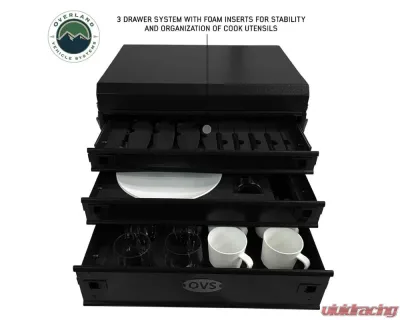 Overland Vehicle Systems CP Duty 39 Piece Glamping Kitchen System - 21010502