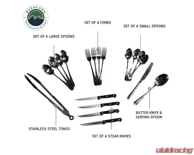 Overland Vehicle Systems CP Duty 39 Piece Glamping Kitchen System - 21010502