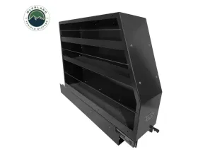 Overland Vehicle Systems CP Duty Highline Slide Out Glamping Storage System, Black