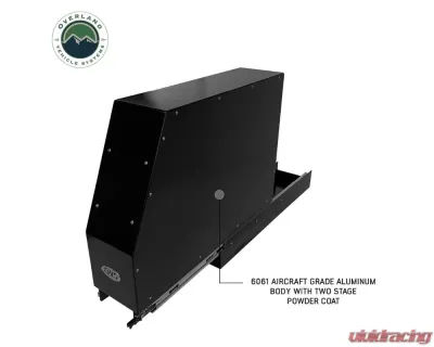 Overland Vehicle Systems CP Duty Highline Slide Out Glamping Storage System, Black - 21010503