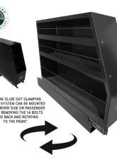 Overland Vehicle Systems CP Duty Highline Slide Out Glamping Storage System, Black                                     - 21010503 - Image 10