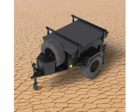 Overland Vehicle Systems Military Style Off Road Trailer w/ Full Articulating Suspension