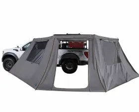 Overland Vehicle Systems Nomadic 180 LTE Awning Wall with Windows